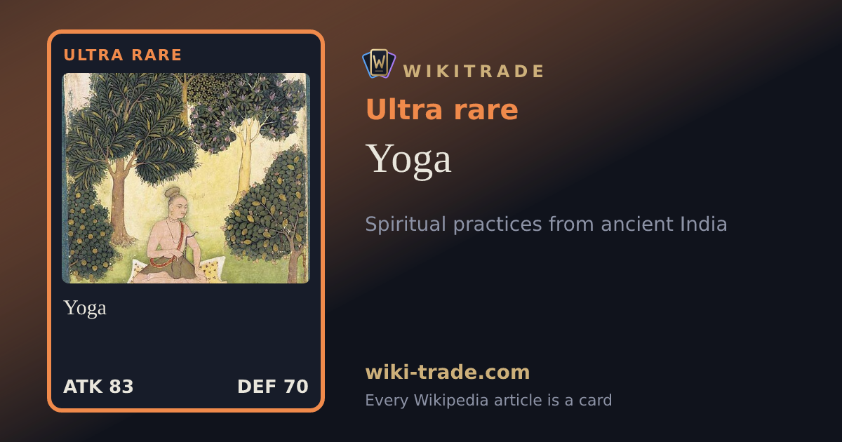 Yoga — Ultra rare card