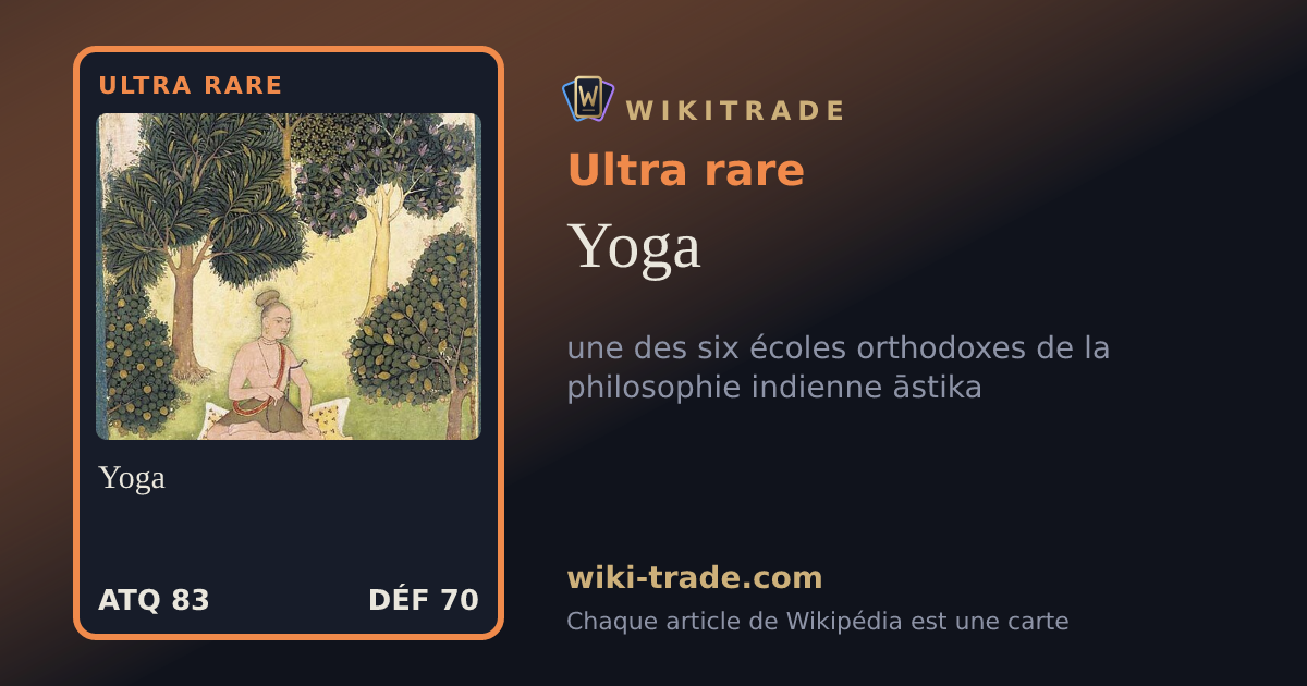 Yoga — carte Ultra rare