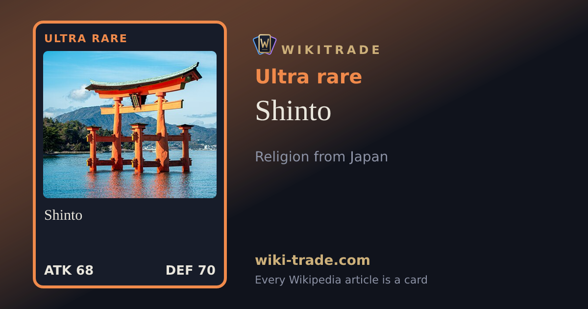 Shinto — Ultra rare card