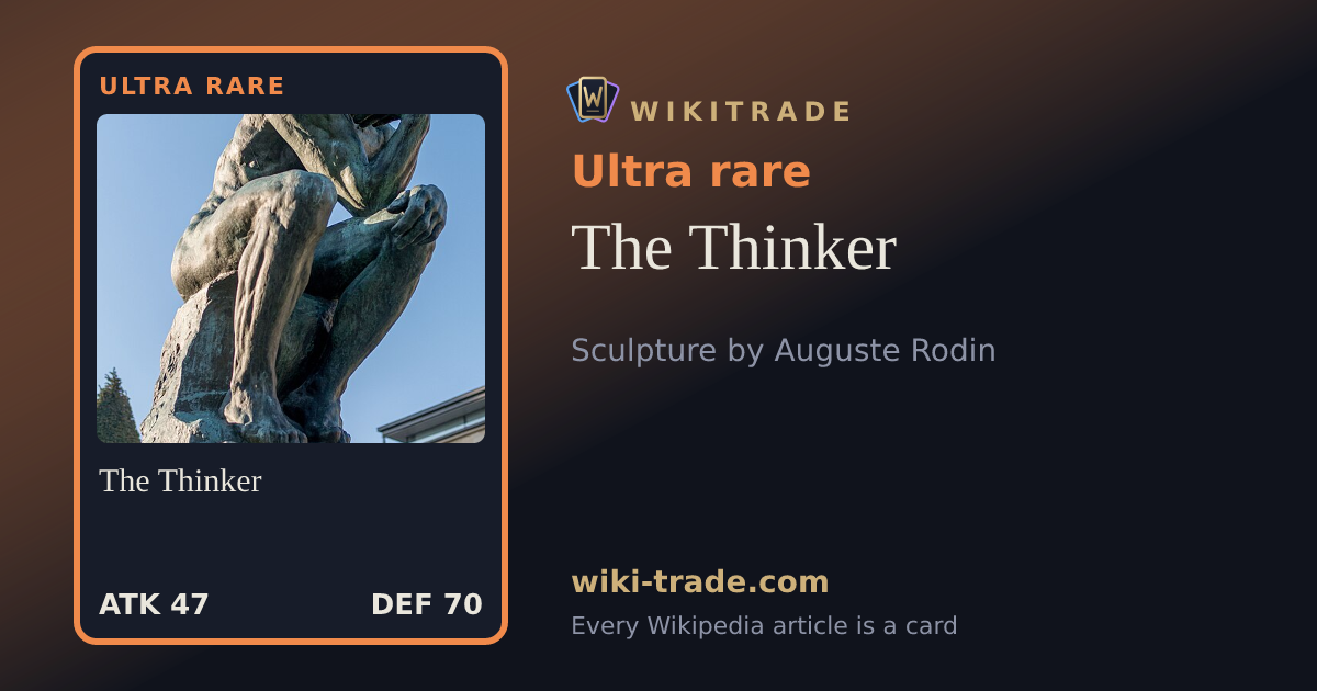 The Thinker — Ultra rare card