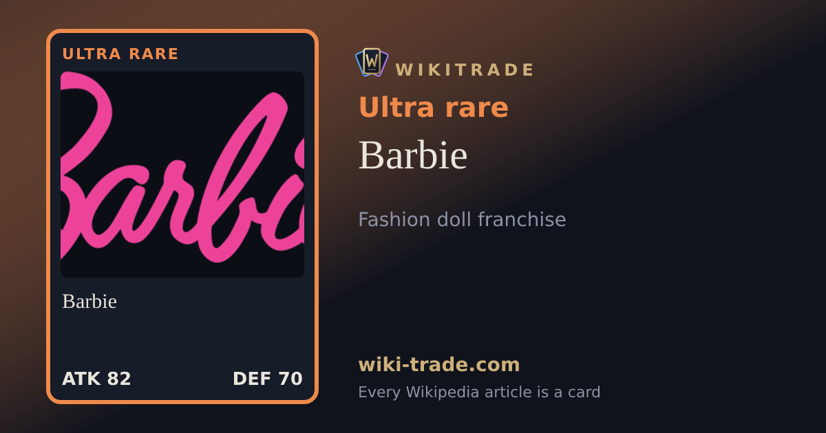 Barbie — Ultra rare card