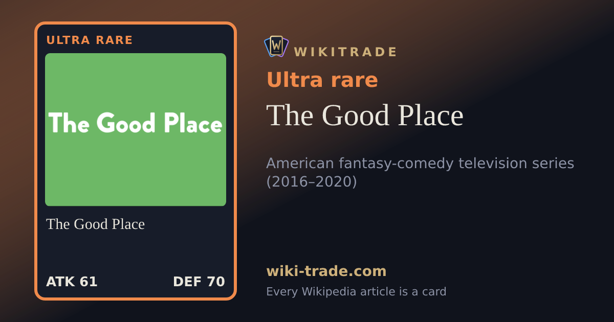 The Good Place — Ultra rare card
