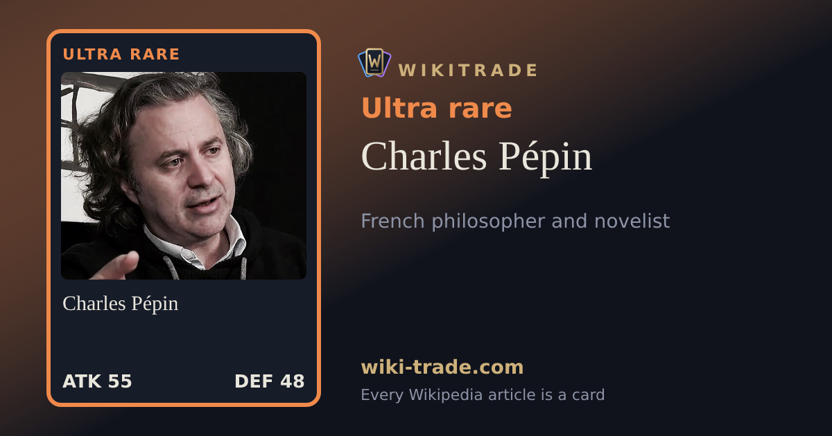 Charles Pépin — Ultra rare card
