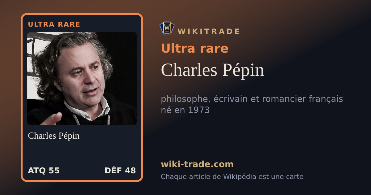 Charles Pépin — carte Ultra rare