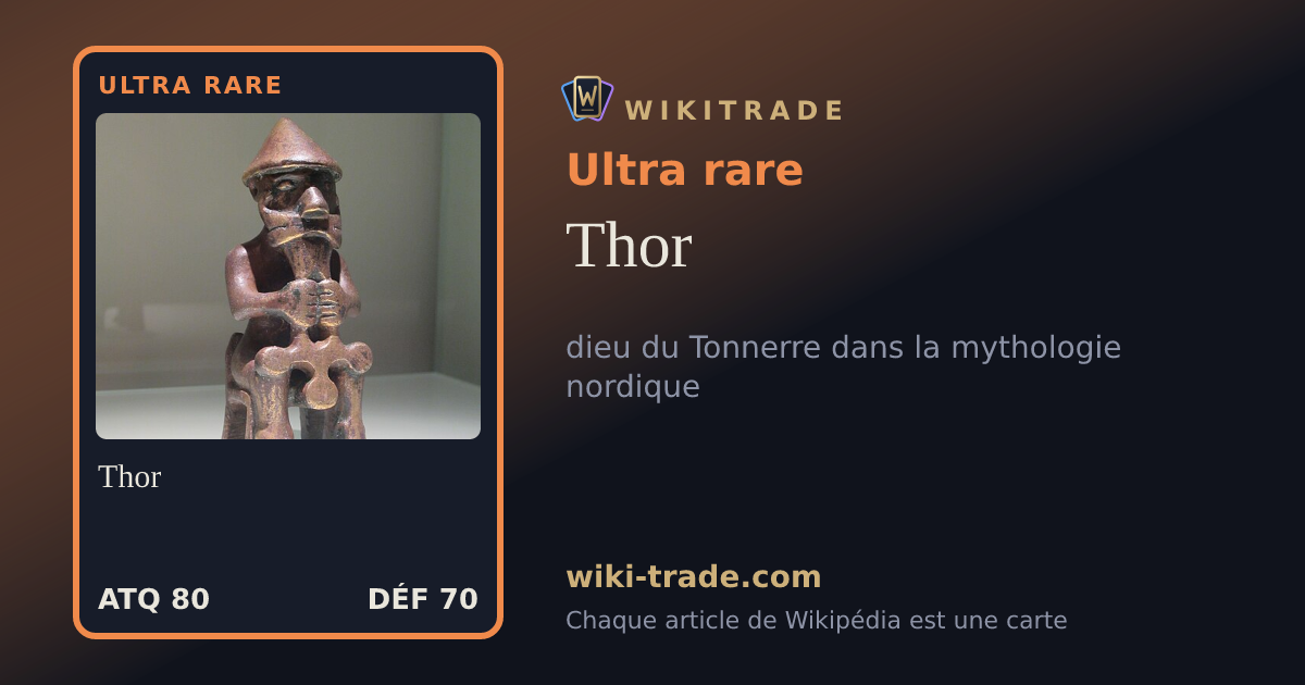 Thor — carte Ultra rare