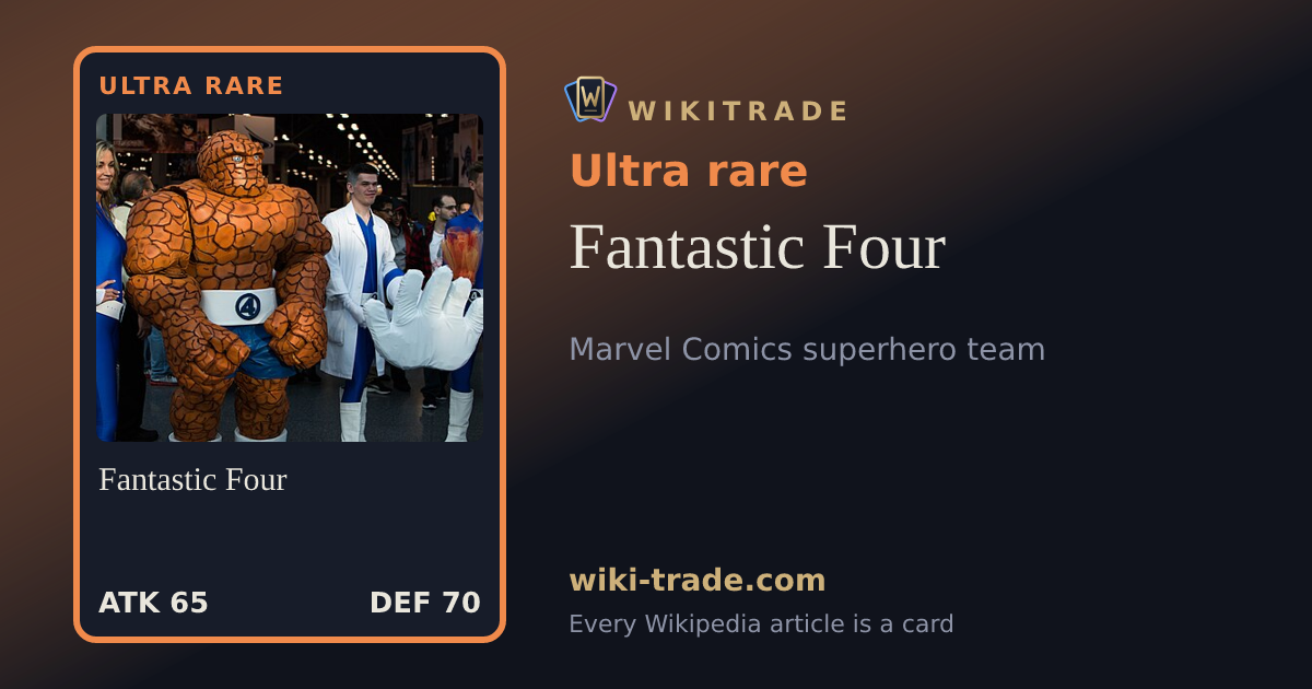 Fantastic Four — Ultra rare card