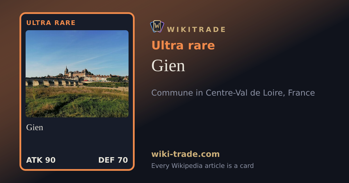 Gien — Ultra rare card