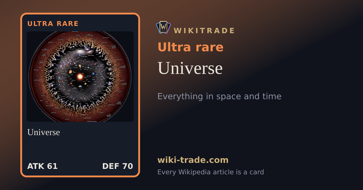 Universe — Ultra rare card