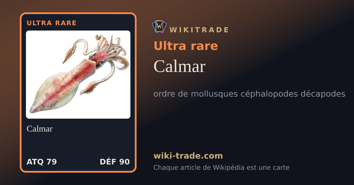 Calmar — carte Ultra rare