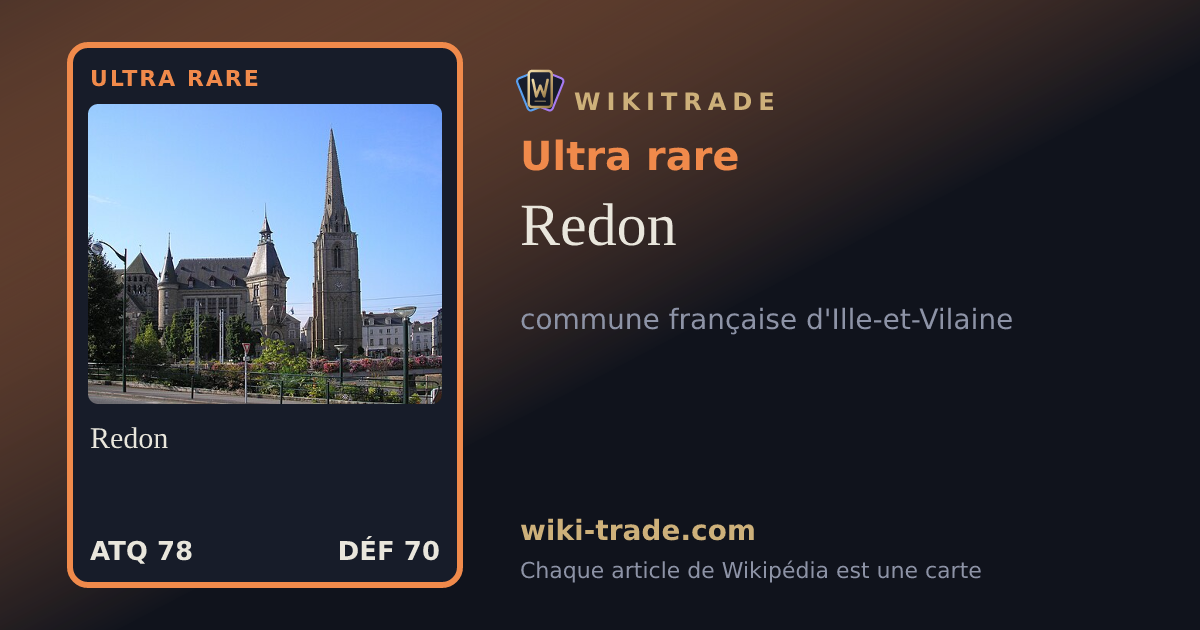 Redon — carte Ultra rare