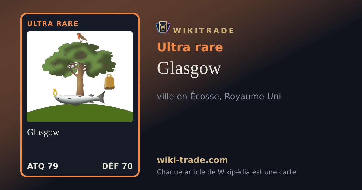 Glasgow — carte Ultra rare