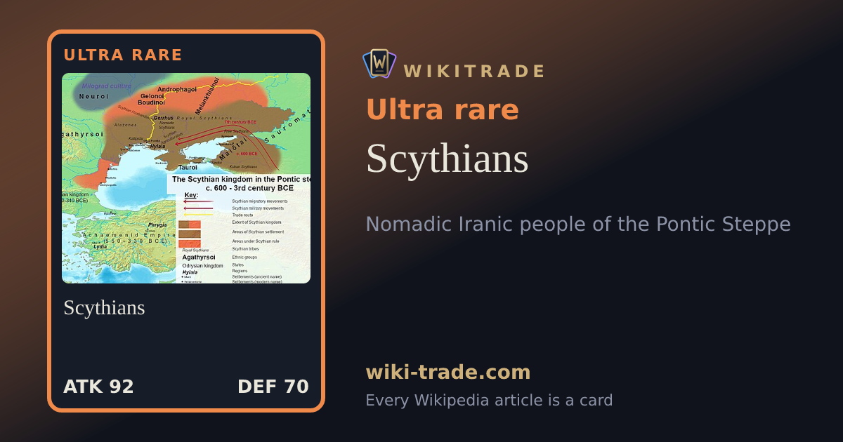 Scythians — Ultra rare card
