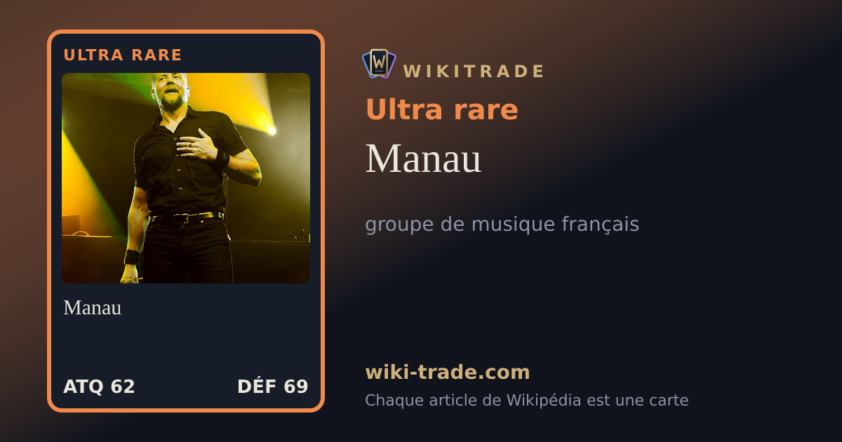 Manau — carte Ultra rare