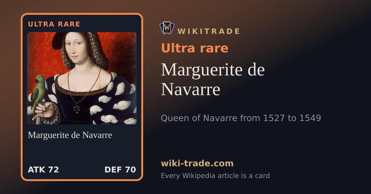 Marguerite de Navarre — Ultra rare card
