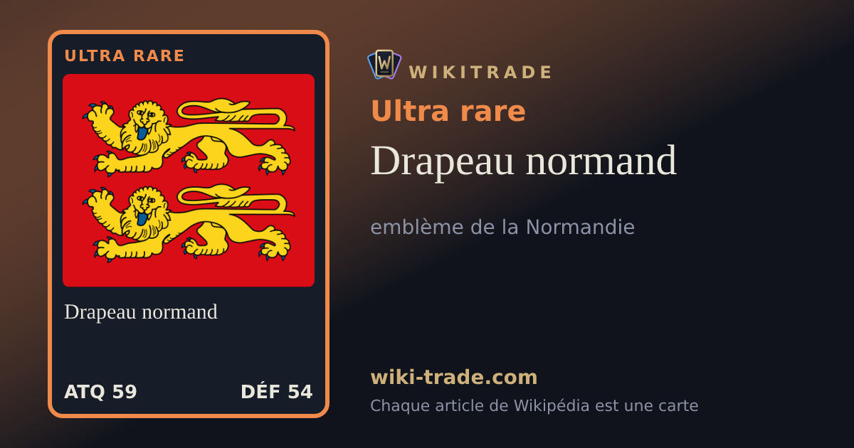 Drapeau normand — carte Ultra rare