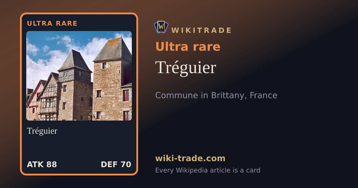 Tréguier — Ultra rare card