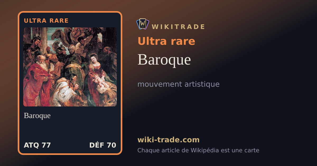 Baroque — carte Ultra rare