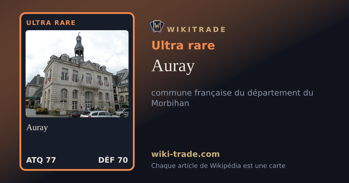 Auray — carte Ultra rare