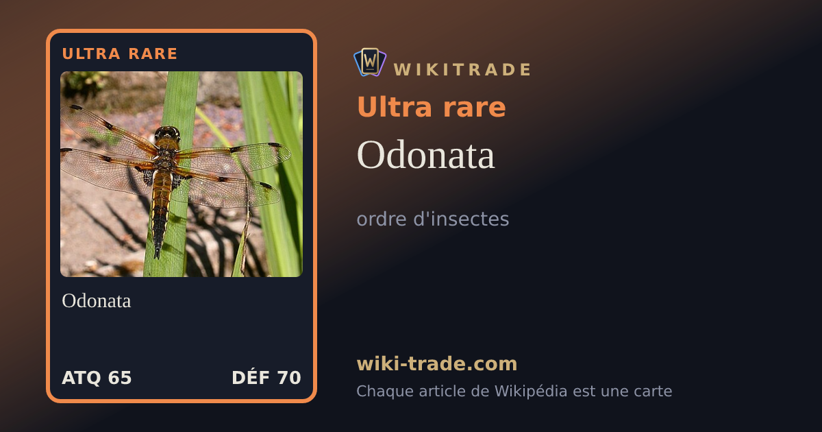 Odonata — carte Ultra rare