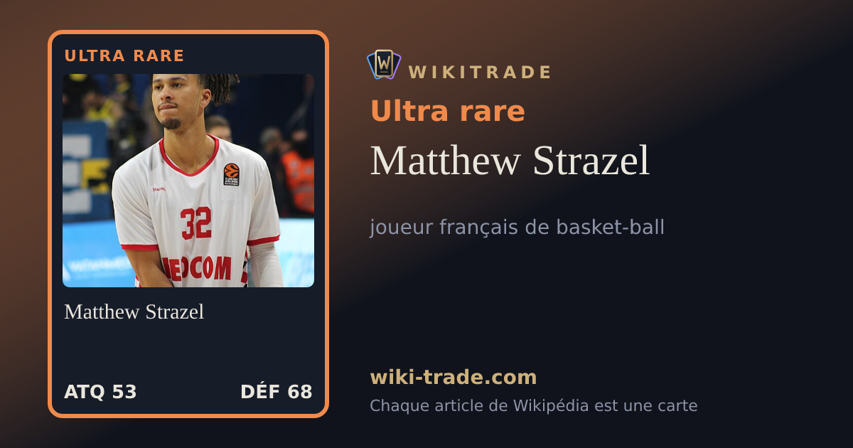 Matthew Strazel — carte Ultra rare