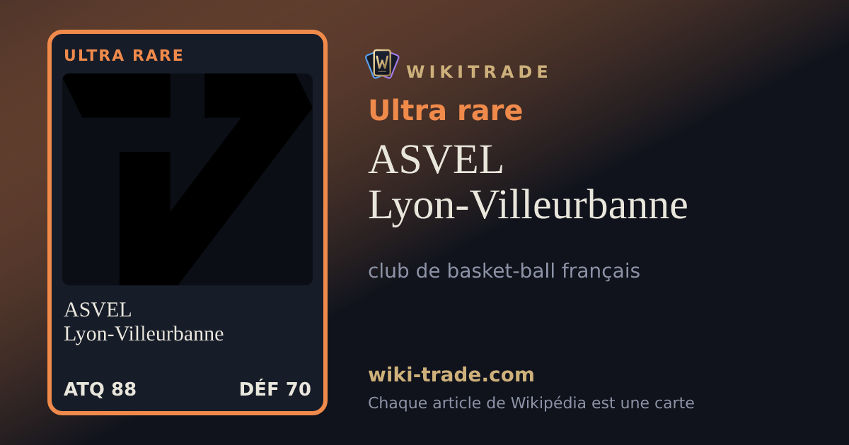 ASVEL Lyon-Villeurbanne — carte Ultra rare