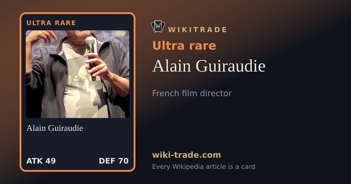 Alain Guiraudie — Ultra rare card