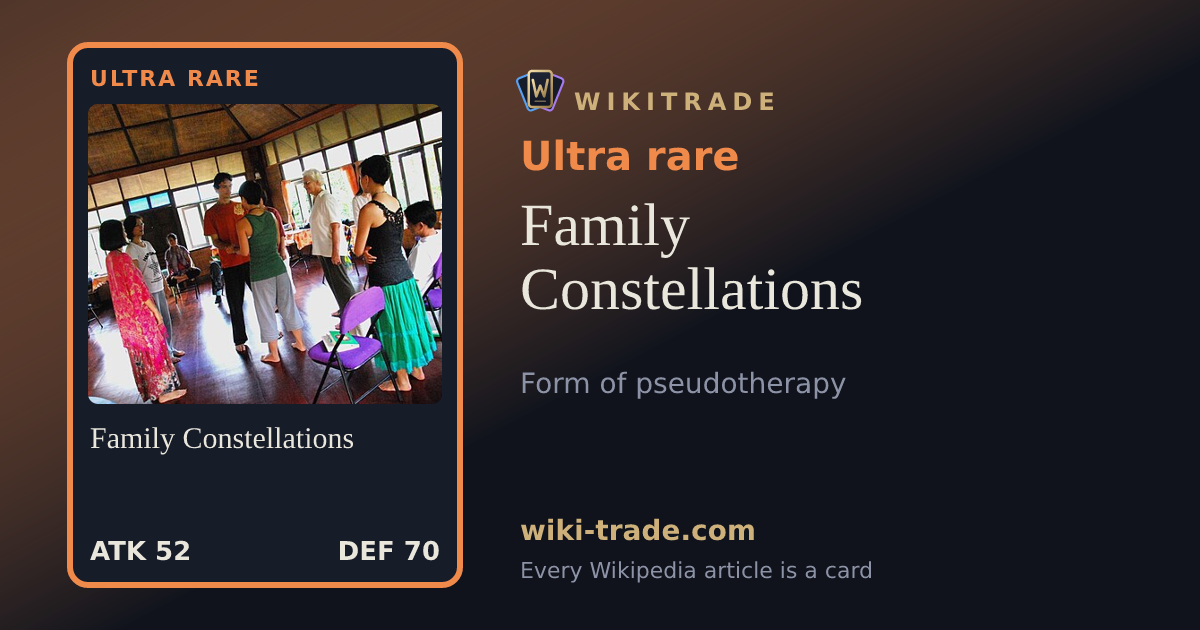 Family Constellations — Ultra rare card