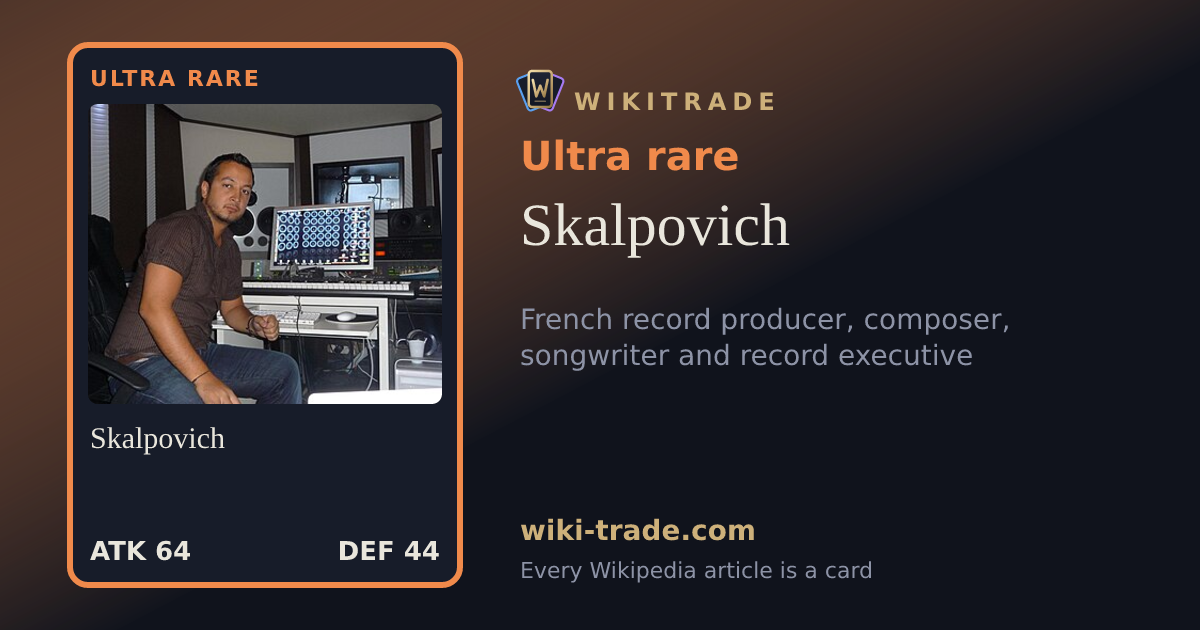 Skalpovich — Ultra rare card