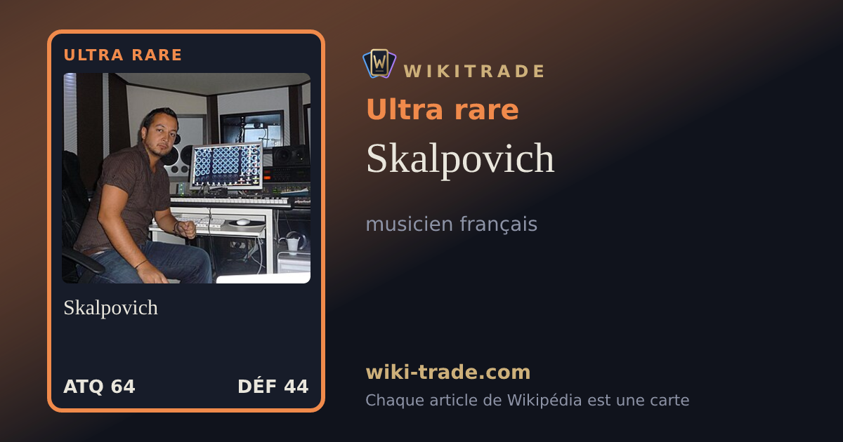 Skalpovich — carte Ultra rare