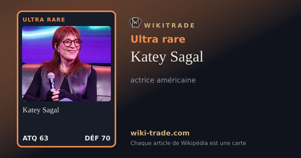 Katey Sagal — carte Ultra rare