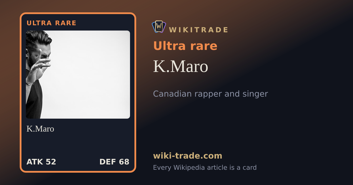 K.Maro — Ultra rare card
