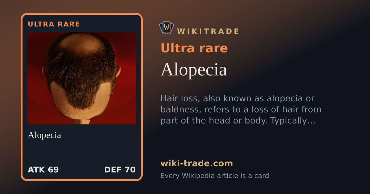 Alopecia — Ultra rare card