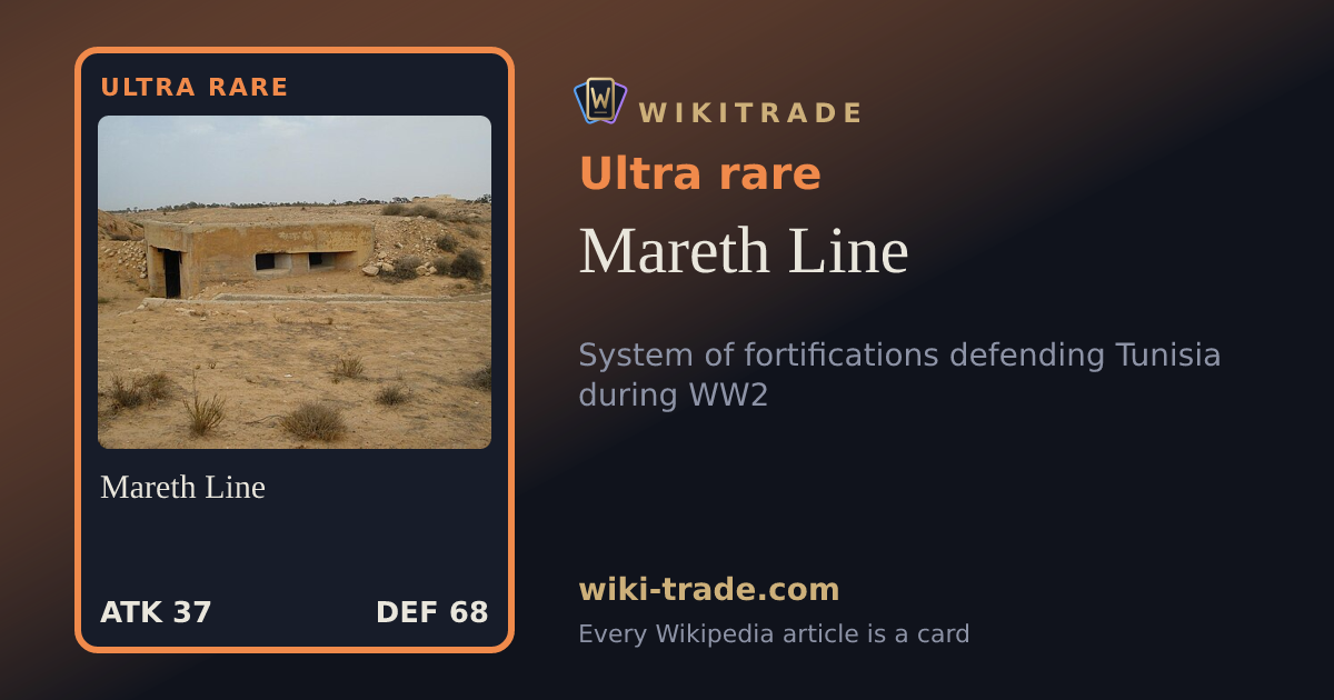Mareth Line — Ultra rare card