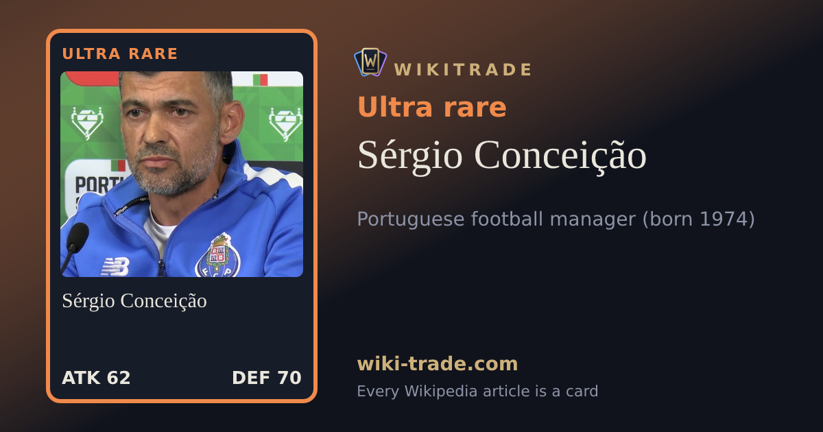 Sérgio Conceição — Ultra rare card