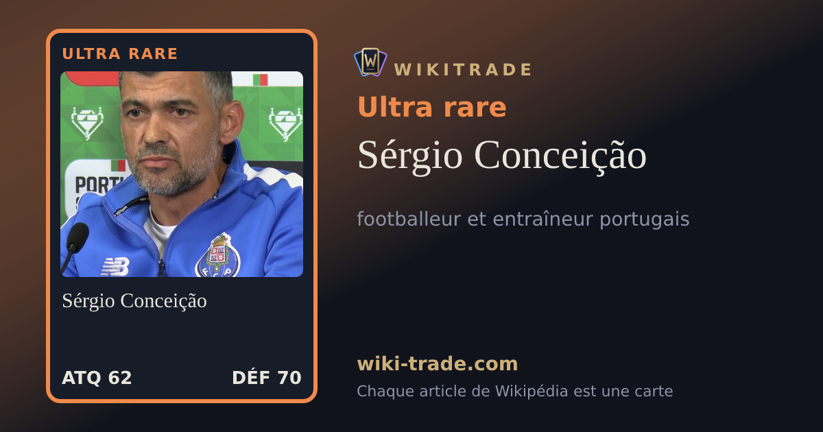 Sérgio Conceição — carte Ultra rare