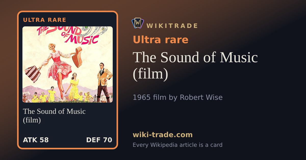 The Sound of Music (film) — Ultra rare card