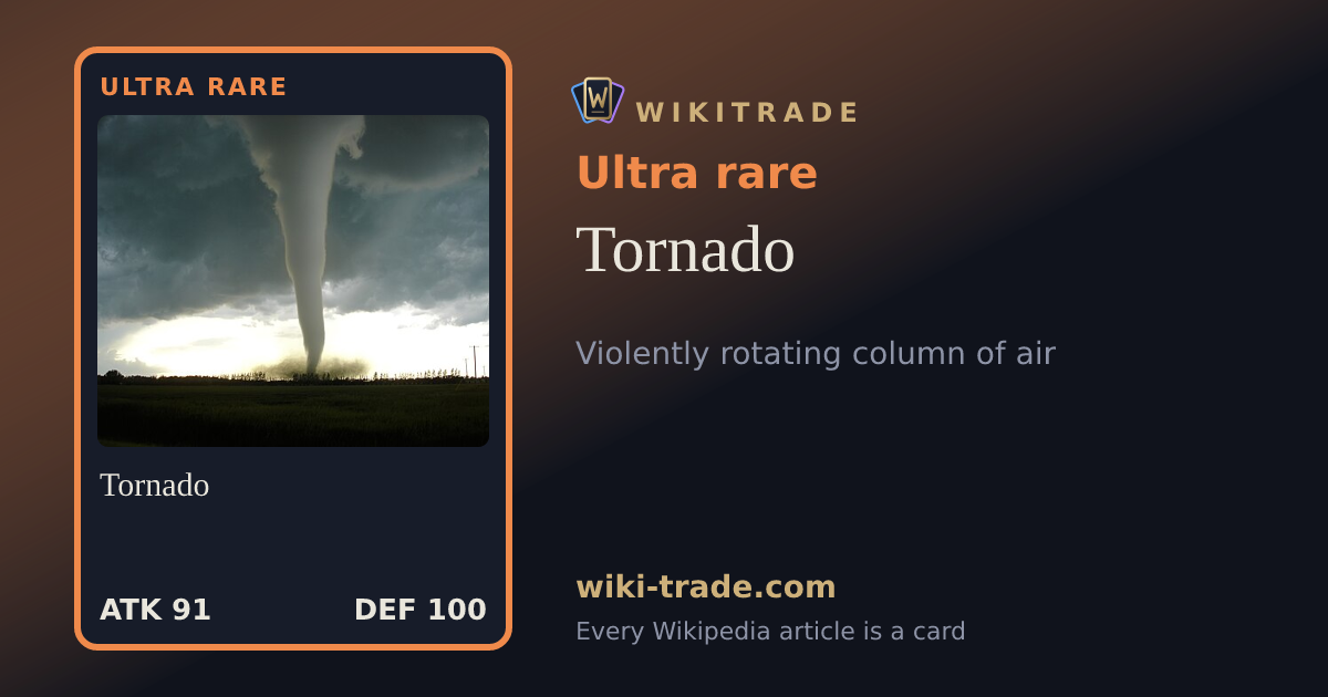 Tornado — Ultra rare card