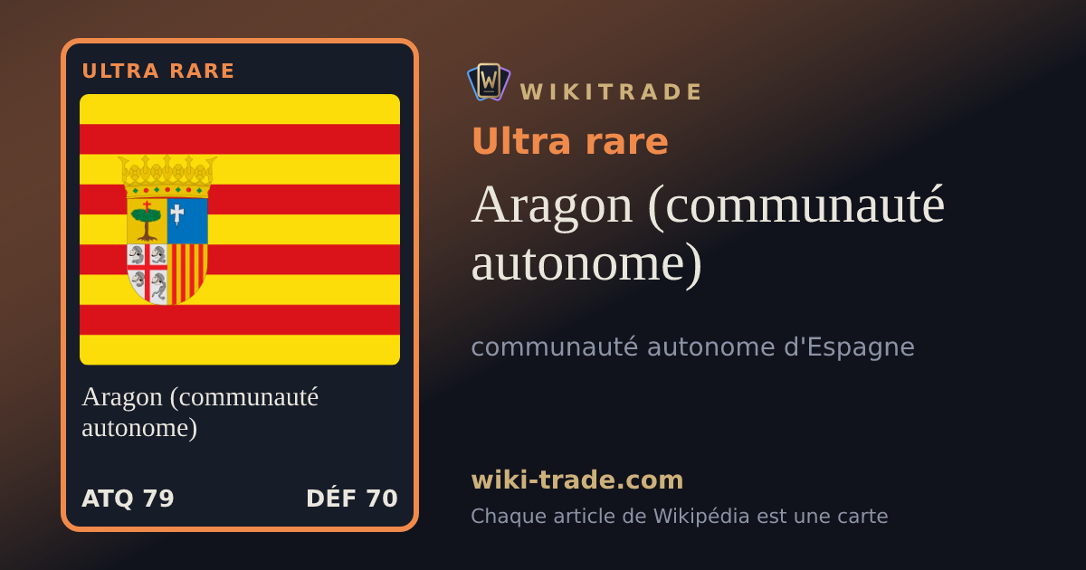Aragon (communauté autonome) — carte Ultra rare