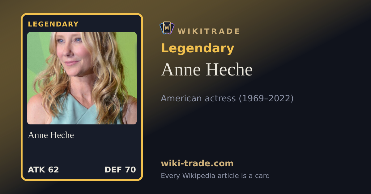 Anne Heche — Legendary card