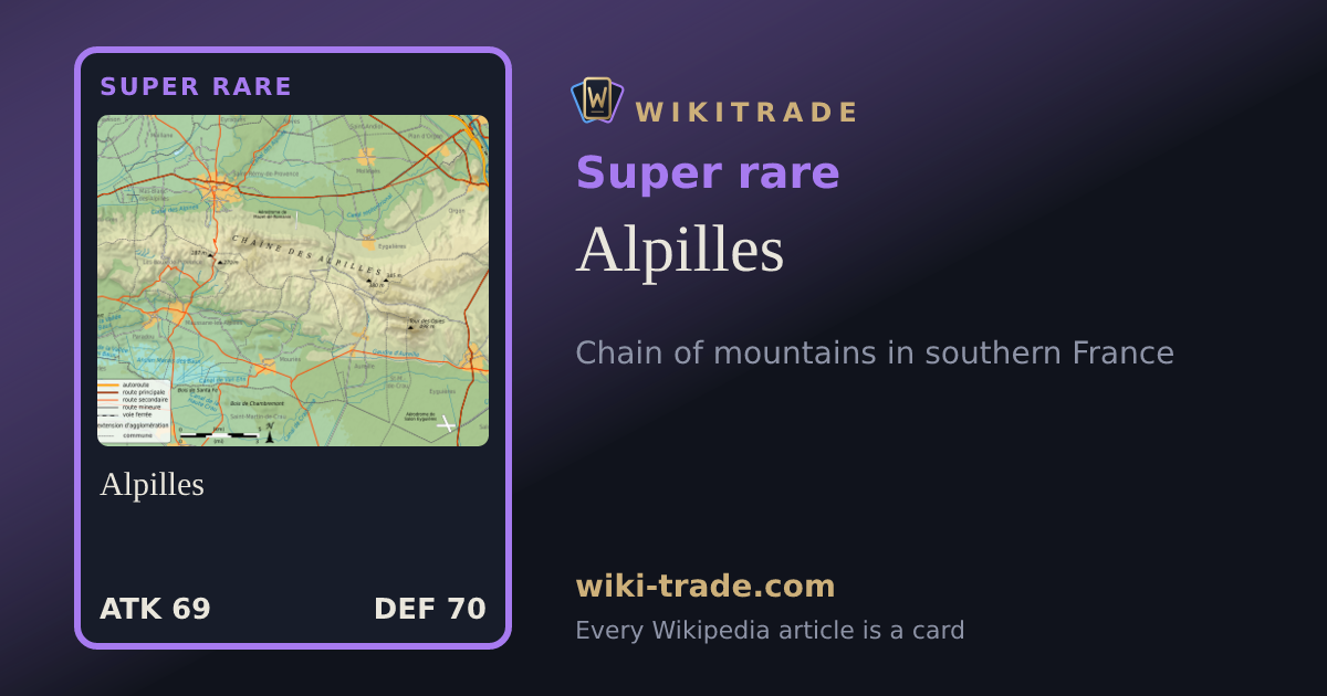 Alpilles — Super rare card