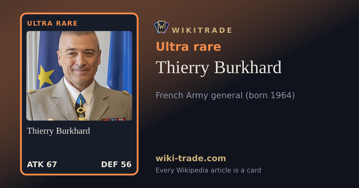 Thierry Burkhard — Ultra rare card