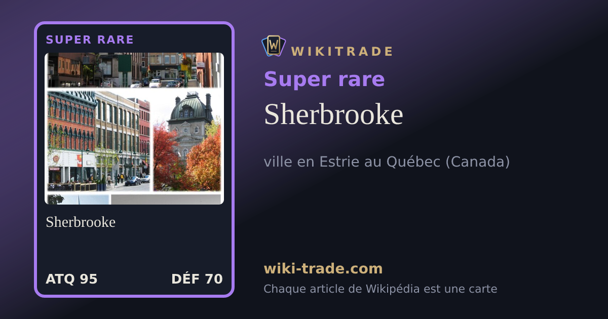 Sherbrooke — carte Super rare
