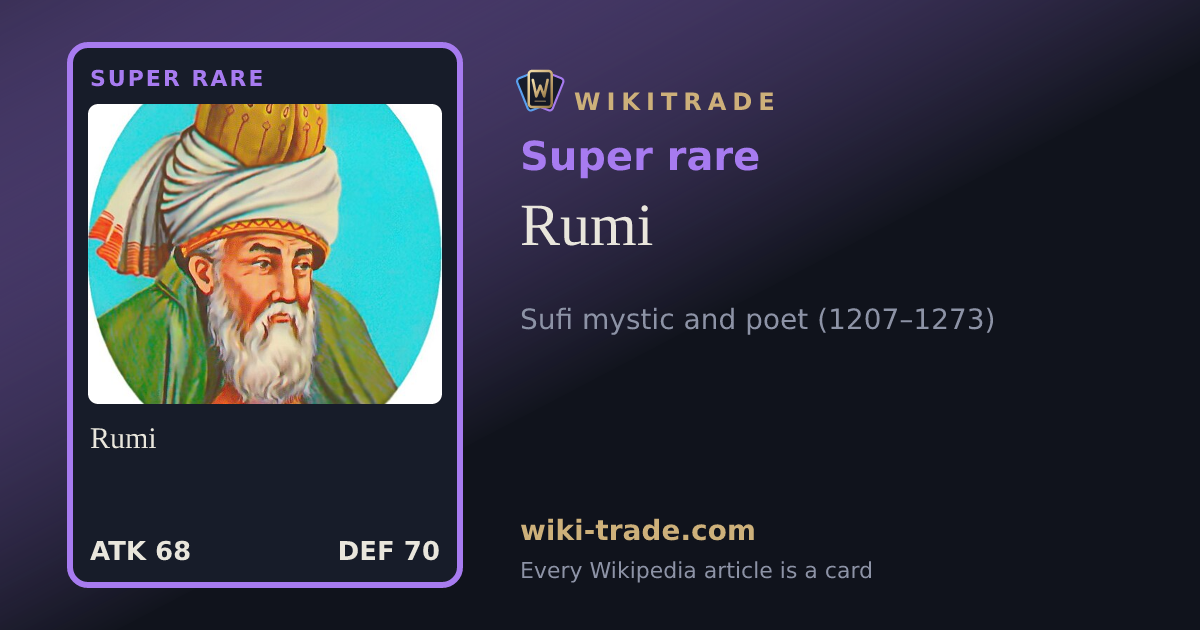 Rumi — Super rare card
