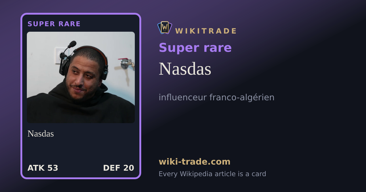 Nasdas — Super rare card