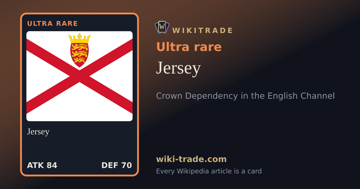Jersey — Ultra rare card
