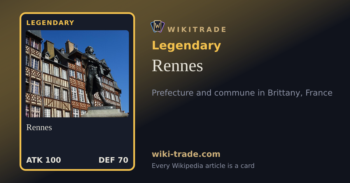 Rennes — Legendary card