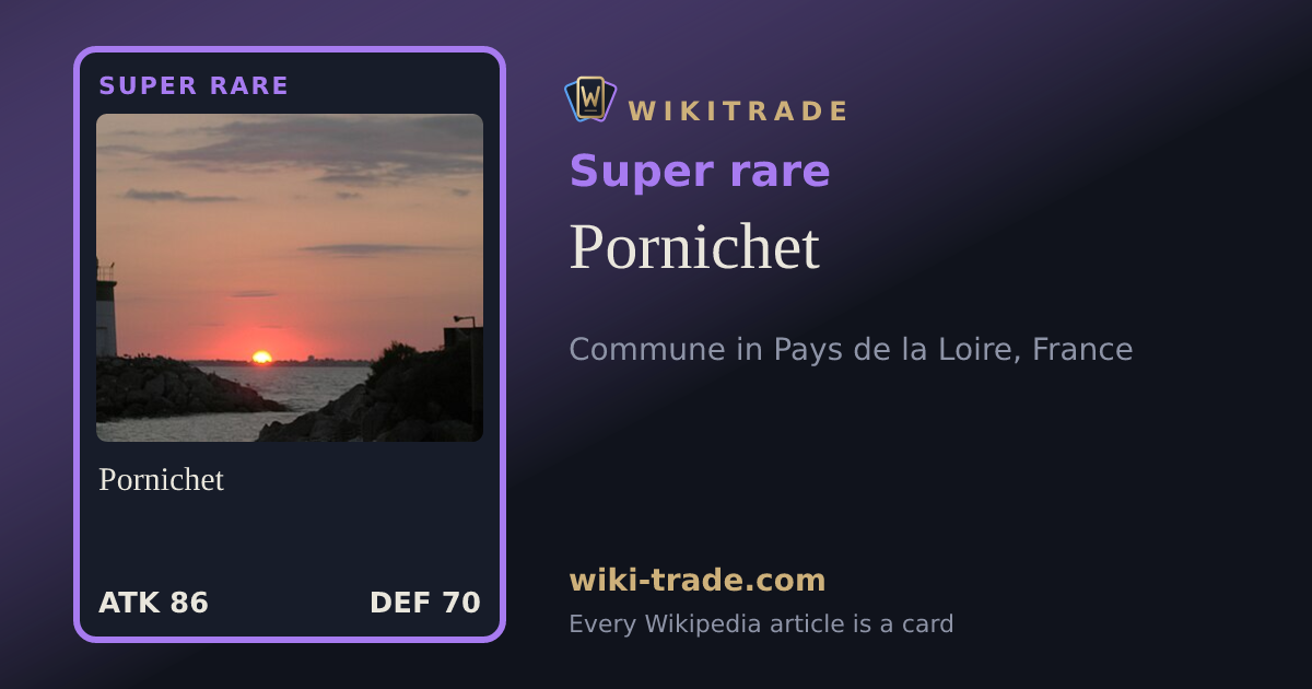 Pornichet — Super rare card