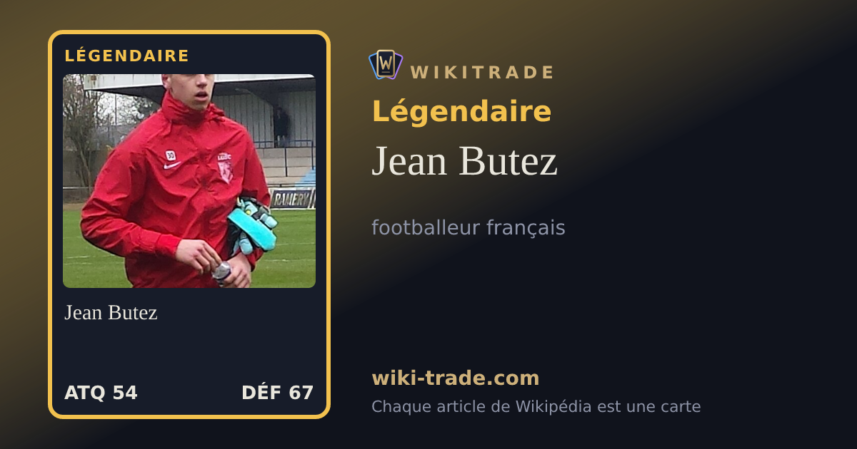 Jean Butez — carte Légendaire