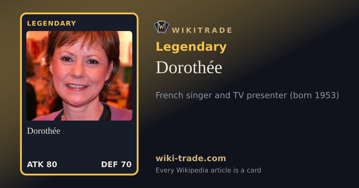 Dorothée — Legendary card