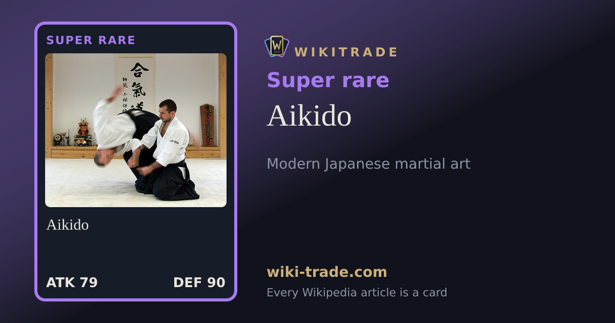 Aikido — Super rare card